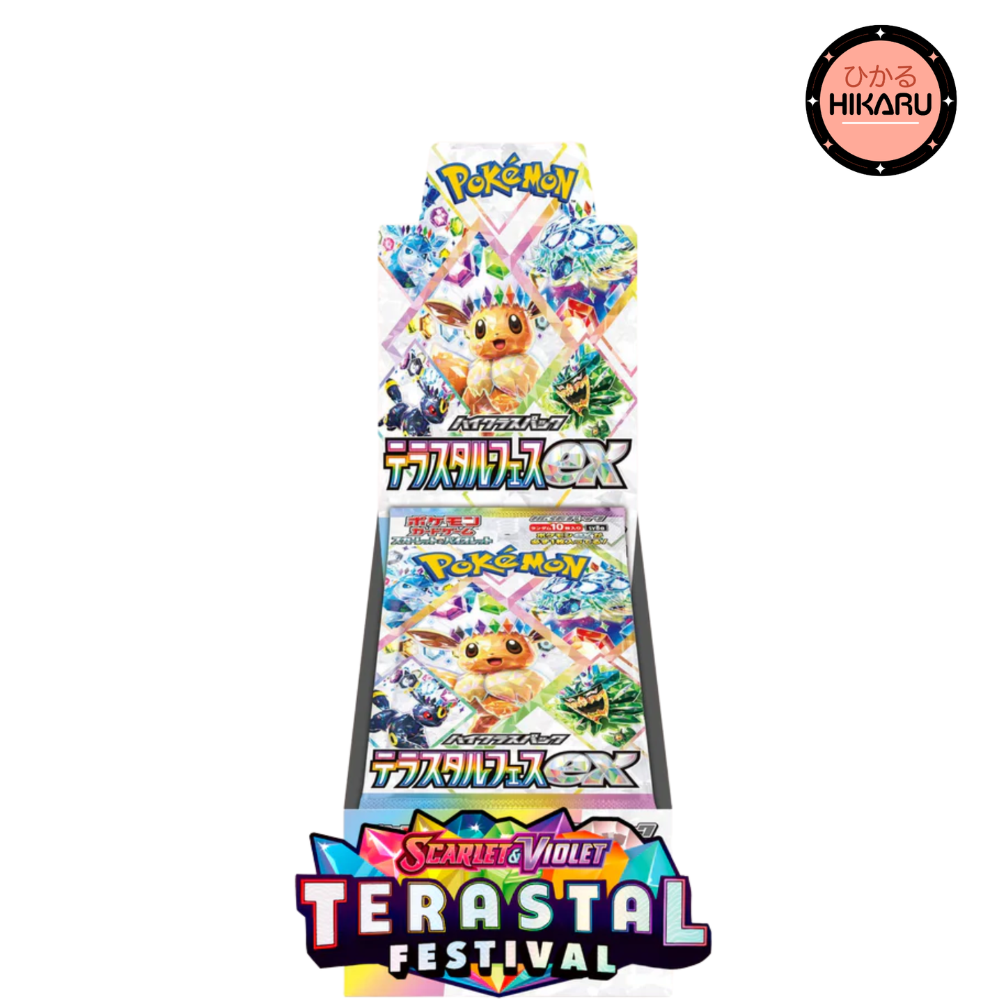 Display Pokémon Terastal Festival ex - SV8A - Japonais