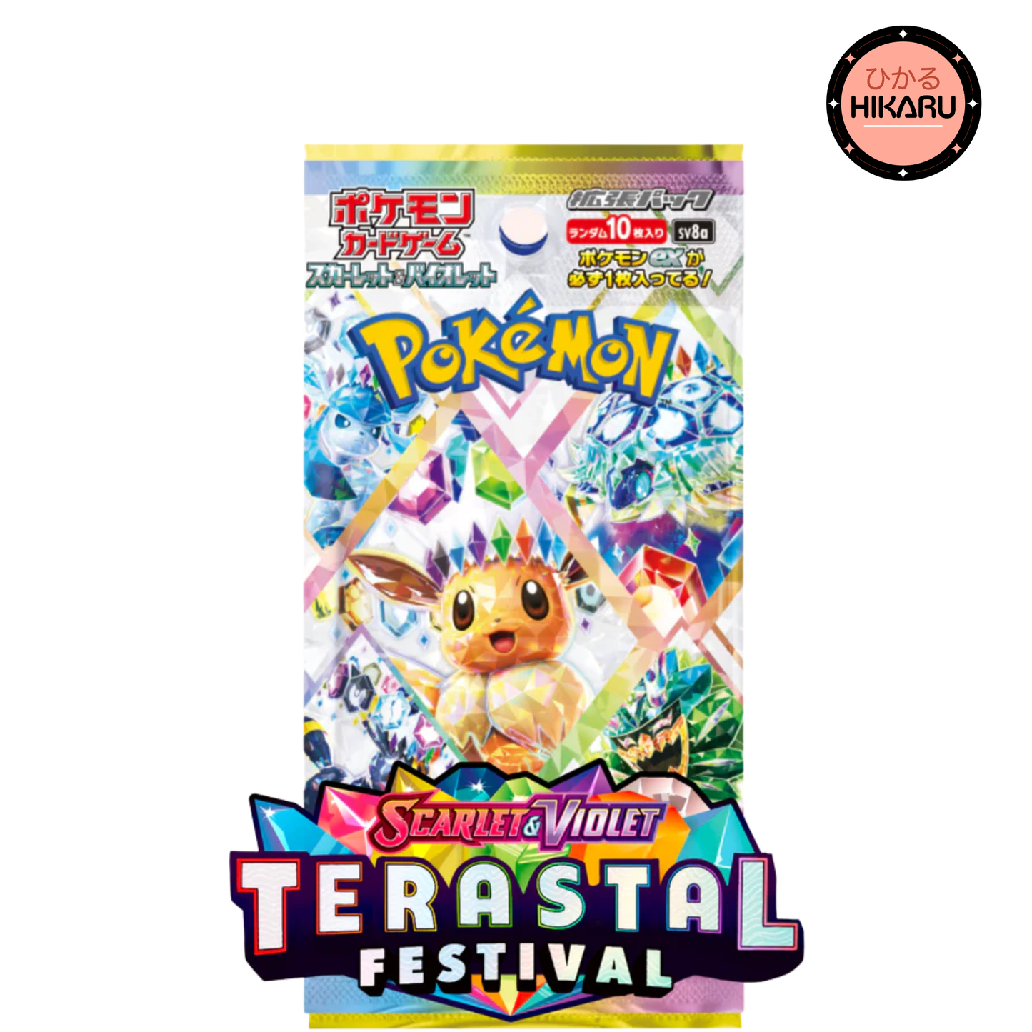 Display Pokémon Terastal Festival ex - SV8A - Japonais